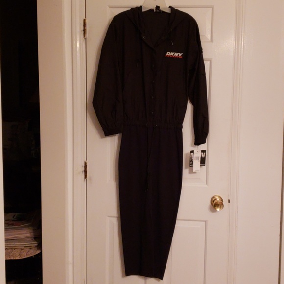 NWT! DKNY Open Ceremony Hoodie Dress XS - Picture 7 of 8